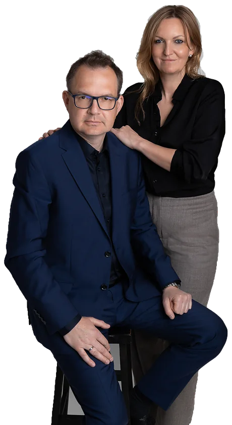 Adwokat Izabela Sazon-Sut i adwokat Piotr Sut